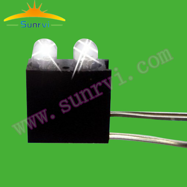 方形LED灯座PLD2-3A  LED灯直角立式灯套；LED方形固定座