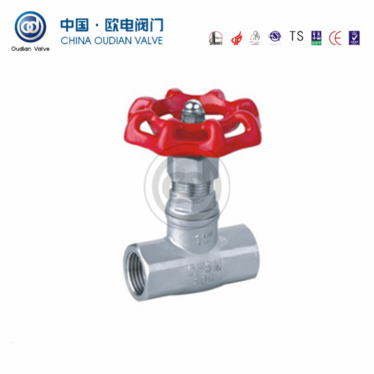 不锈钢丝扣截止阀   J11W   B型截止阀   内螺纹