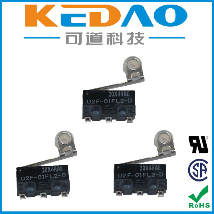 欧姆龙(OMRON)D2F-01FL2-D微动开关原装正品特价
