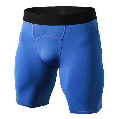 Men's PRO tight shorts, sports training, fitness and running, mesh stitching quick-drying stretch shorts 1044