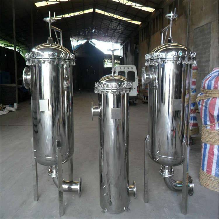 化工原料拦截杂质袋式过滤器 水处理不锈钢袋式过滤器厂家直销