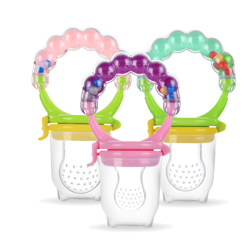 Yun Chi Pui baby Complementary food Bite bite bags Fruit bite bite music rotate Advance Bite bite bags The bell baby Bite bite