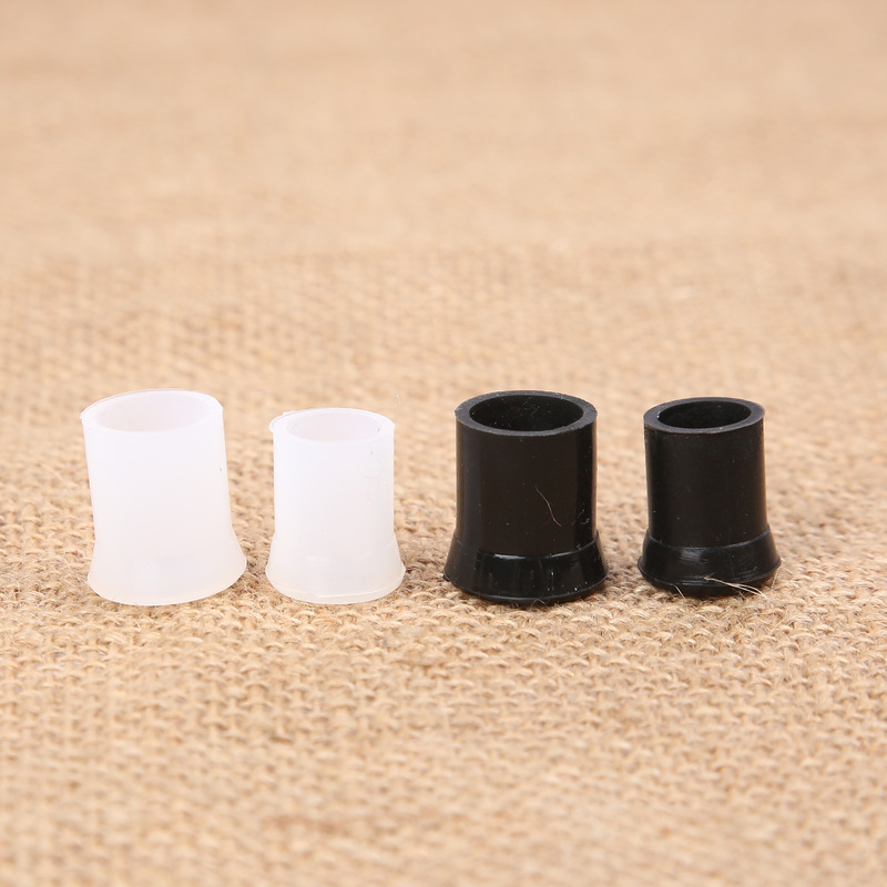 Hot-Selling New Pipe Smoking Accessories Pipe Black and White Silicone Mouthpiece Mouth Guard Silicone Sleeve Protective Cover Consumables