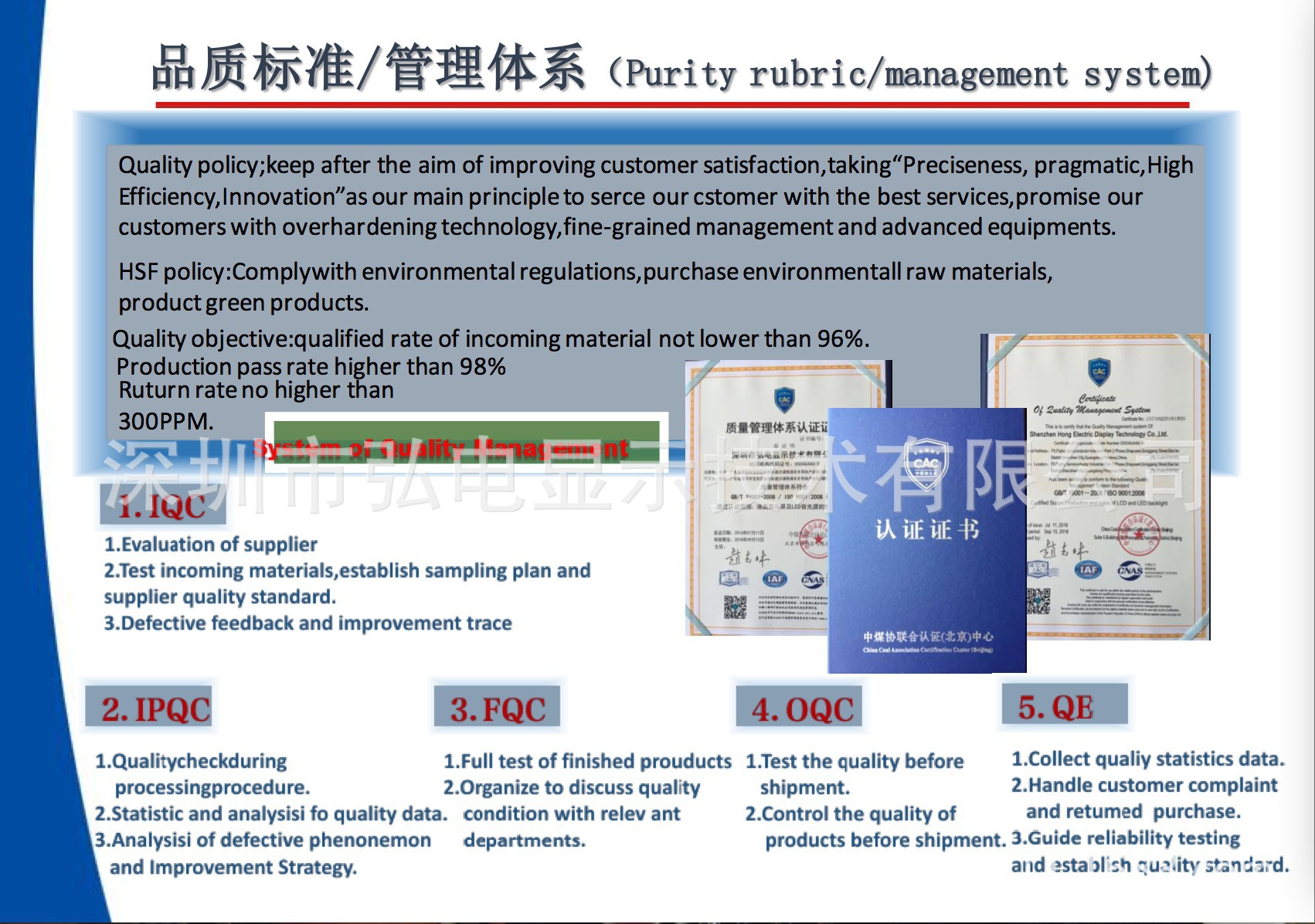 瀚彩4.3寸高清800x480高亮全视角IPS户外显示屏