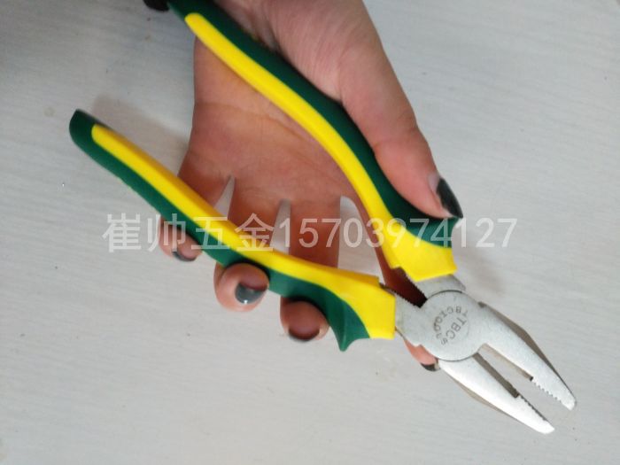 老虎鉗尖嘴鉗斜嘴鉗鋼絲鉗鉗子平口鉗斜口鉗尖口鉗6/8寸