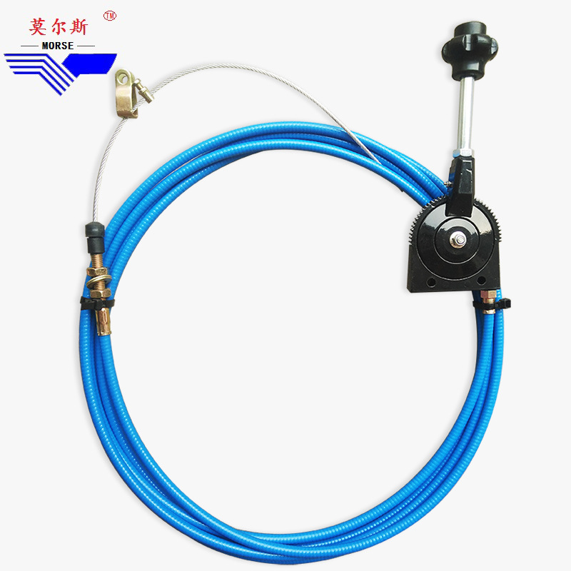 厂家供应改装挖掘机汽车手油门拉线高品质加粗直丝管带尼龙衬线芯