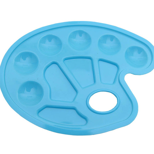 Cross-border children's painting plastic color palette, nail art foot color plate DIY doodle paint box