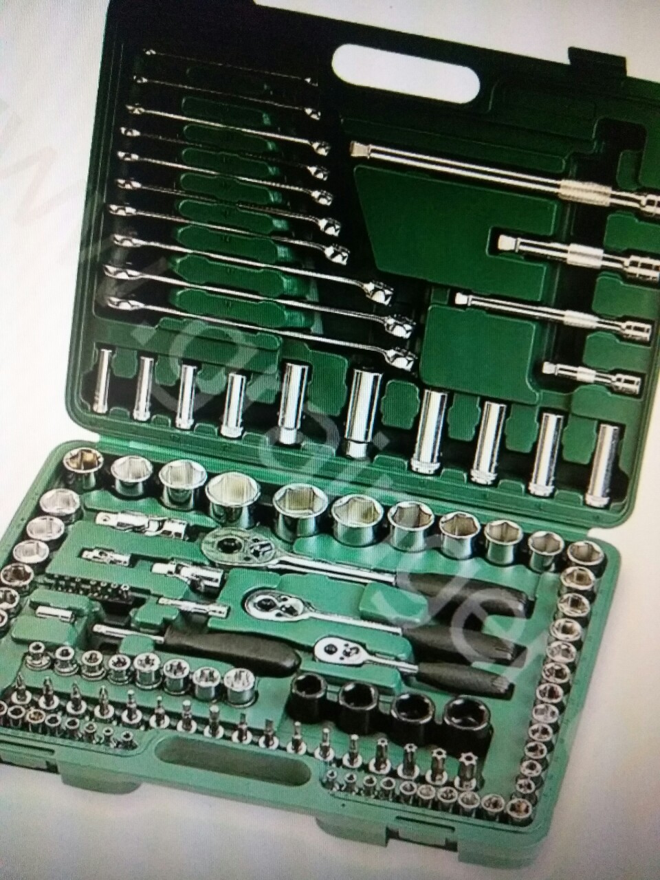 世达工具120件套公制手用套筒系列 09014 套筒扳手