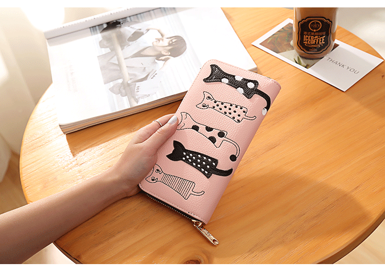 Cartera Fashion Cat - Negra