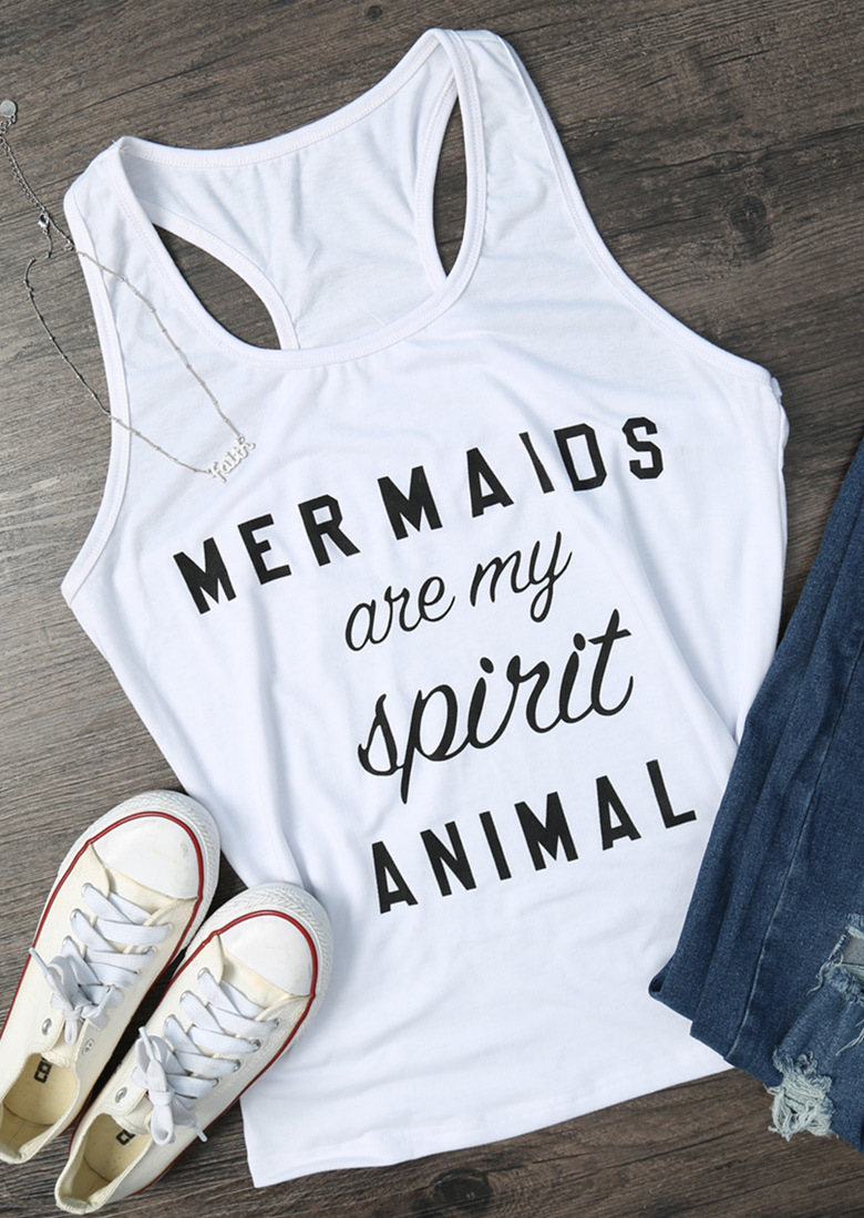 Womens Sleeveless Round Neck Loose Fit Graphic Print Tank Top Casual Style Available in Various Colors Wholesale Supply