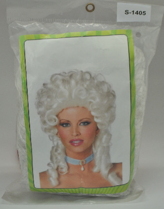 Estilo europeo y americano cos/fiesta pelucas vacaciones fiesta casco fábrica cabello liso