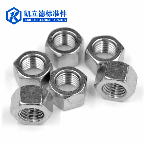304 stainless steel thickened nut, hexagonal thick nut, M6-M20 heavy-duty national standard nut, high nut, screw cap