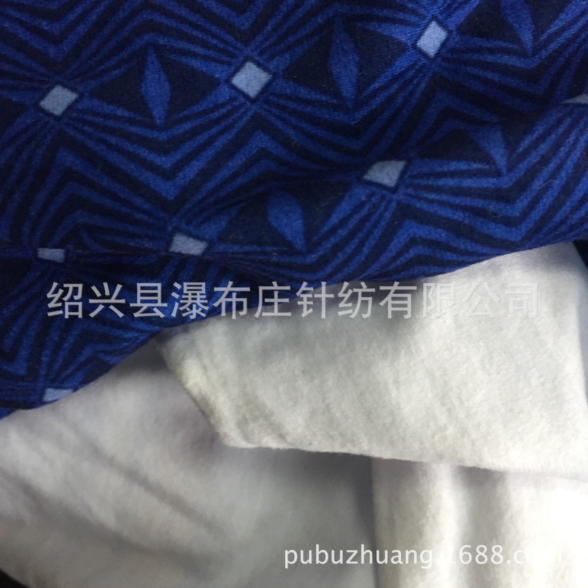 厂家直销针织全涤氨纶磨毛牛奶丝转移印花 磨毛四面弹印花