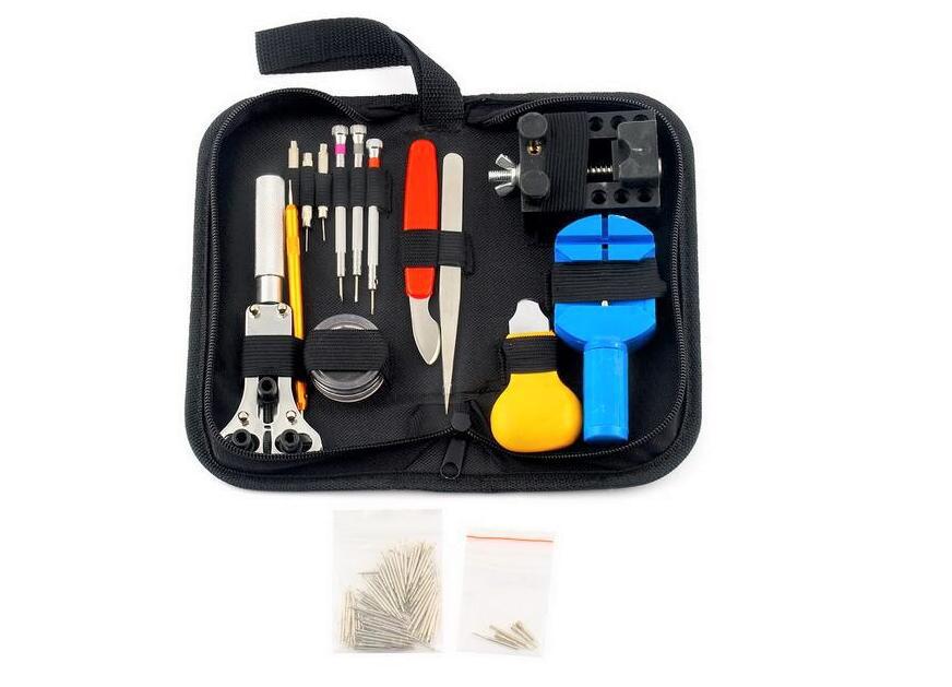 修表工具 144手表维修工具包 工具套装 拆表带器 开底器修表组合