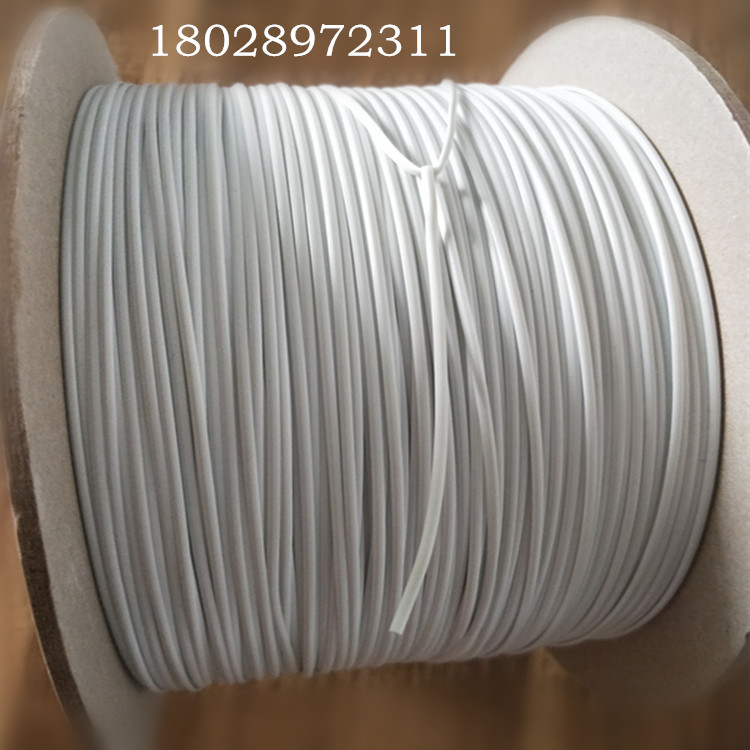 厂家直销白色扎线 PE包胶铁丝扎带 自动扎线机扎带 NP扎线带