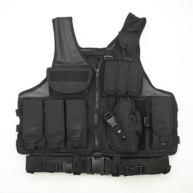 Multifunctional Combination MOLLECombat Vest CSCamouflage Combat Training Uniform Tactical Vest That Can Be Filled With Water Bags