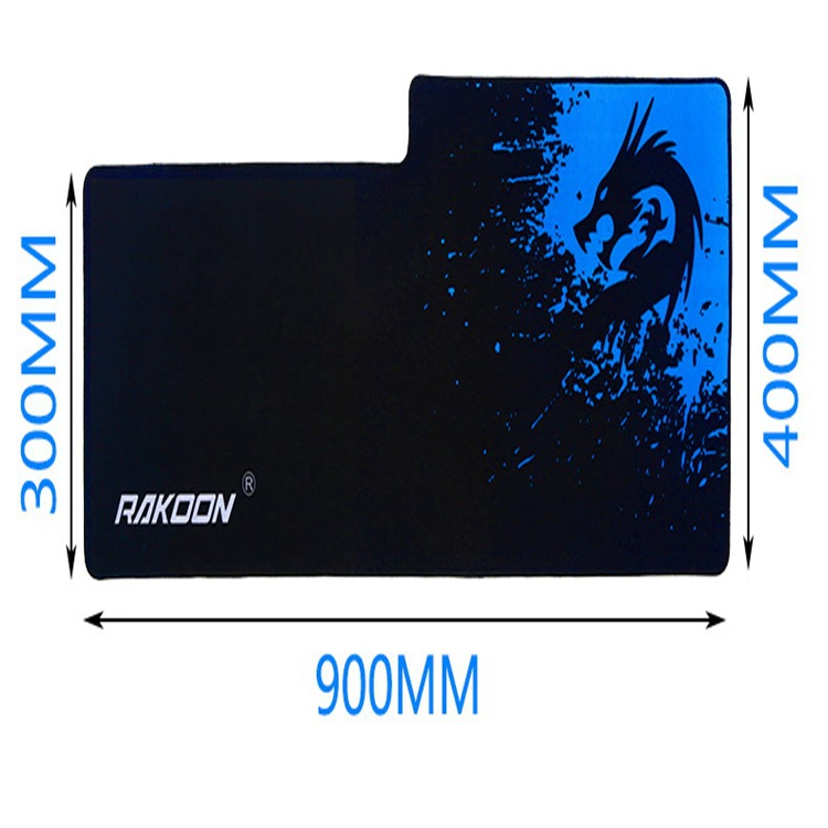 [Прямые продажи завода] Thunder Dragon Blue Production Game Mouse Pad Rakoon Персонаж