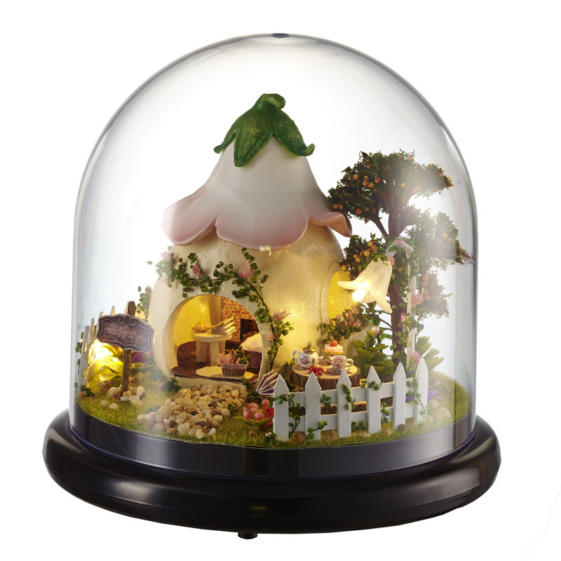 Zhiqu House Green Garden diy Cabin Model Wholesale Travel Series Valentine's Day Birthday Gift