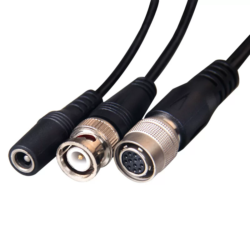 12Pin industrial camera cable power cable BNC video integrated control cable