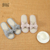 Summer Japanese slippers with bow, slide