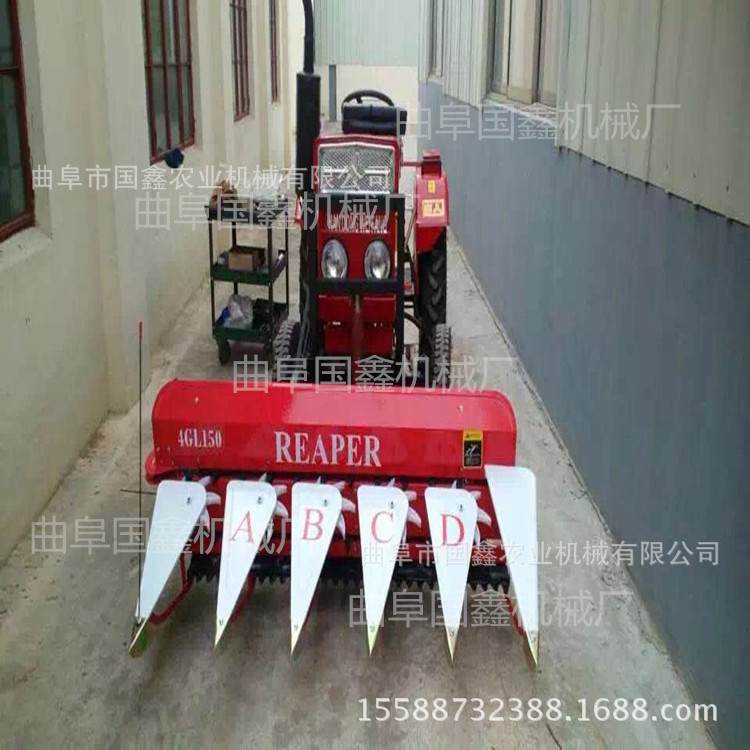 阆中稻麦打捆收割一体机 小麦水稻割捆一体机