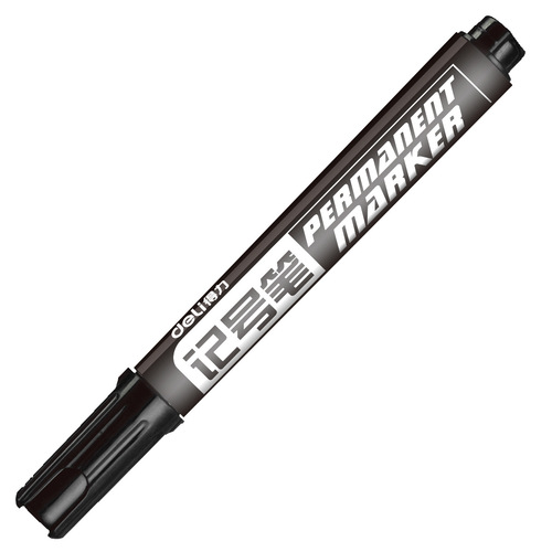 Deli 6881 marker pen 10 pack oily marker pen disc pen marker pen large head express marker pen wholesale