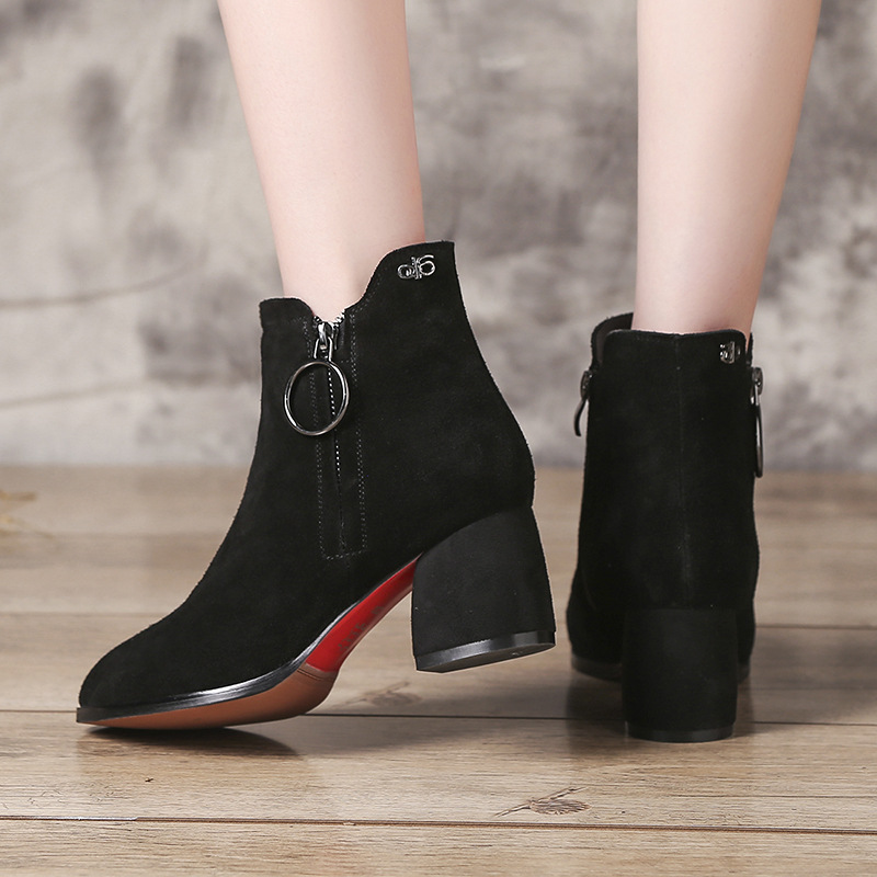 Bottes femme MINGFANG en En cuir - Ref 3355118 Image 49