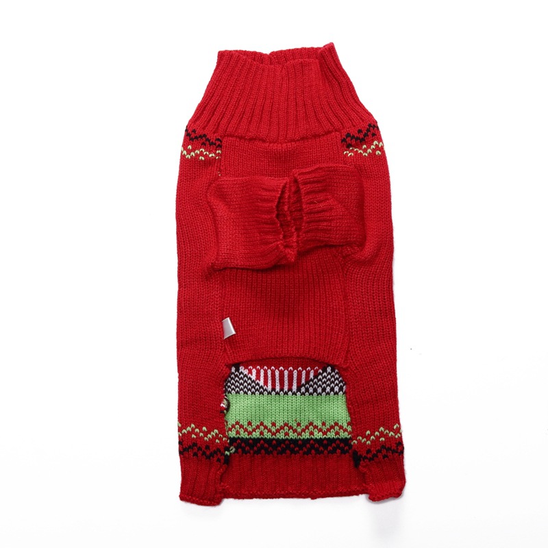 Winter Season Fashion Style Fashion Acrylic Christmas Deer Pet Clothing