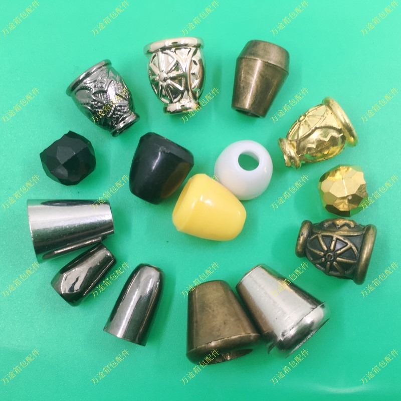 Manufactor Direct selling supply black and white Metal Plastic Diaozhong Small round beads Small ears Sure Customized colour