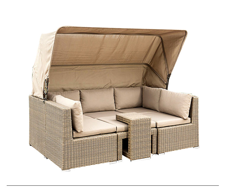 Outdoor Rattan Chair Sofa Rattan Sofa Outdoor Patio Leisure Balcony Living Room Sofa Villa Rattan Sofa New