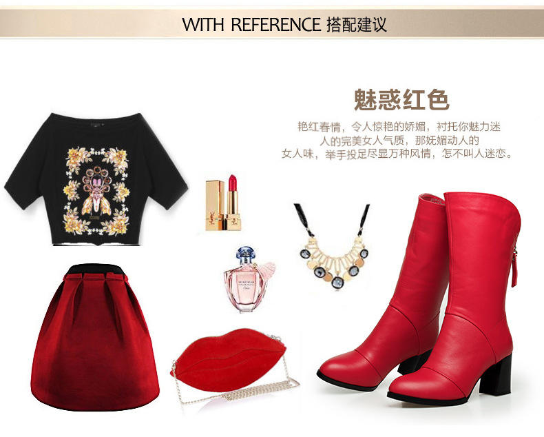 Bottes femme en En cuir - Ref 3355234 Image 38