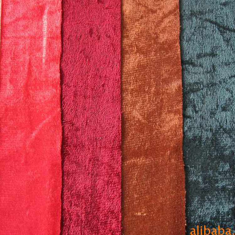 厂家推荐供应压花经编布 毛毯包边布 金丝绒面料 经编布直销