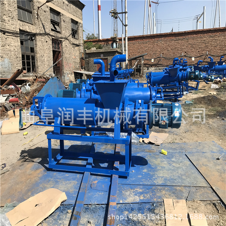 带减速机的分离机 粪便分离机工作原理 干湿粪便分离机