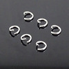 Stainless Steel Single Circle Open Circle Open Circle Circle Metal Connection Circle DIY Jewelry accessories wholesale