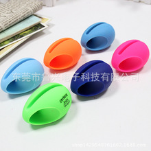 现货硅胶扩音器 安卓手机无线鸡蛋喇叭扩音器 硅胶制品定制