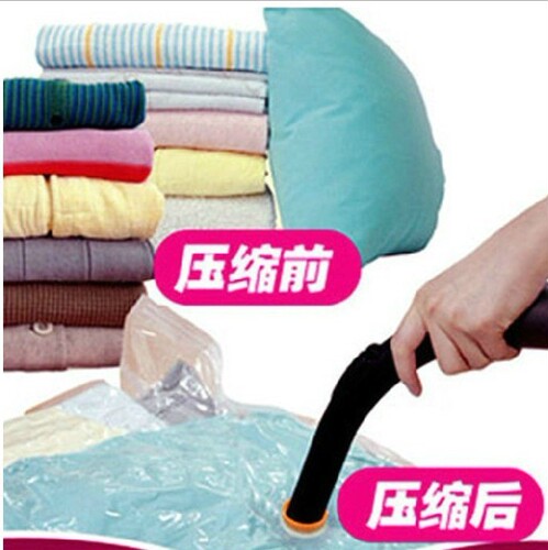 Large vacuum compression bag wholesale transparent storage quilt clothing organization bag dustproof vacuum storage bag