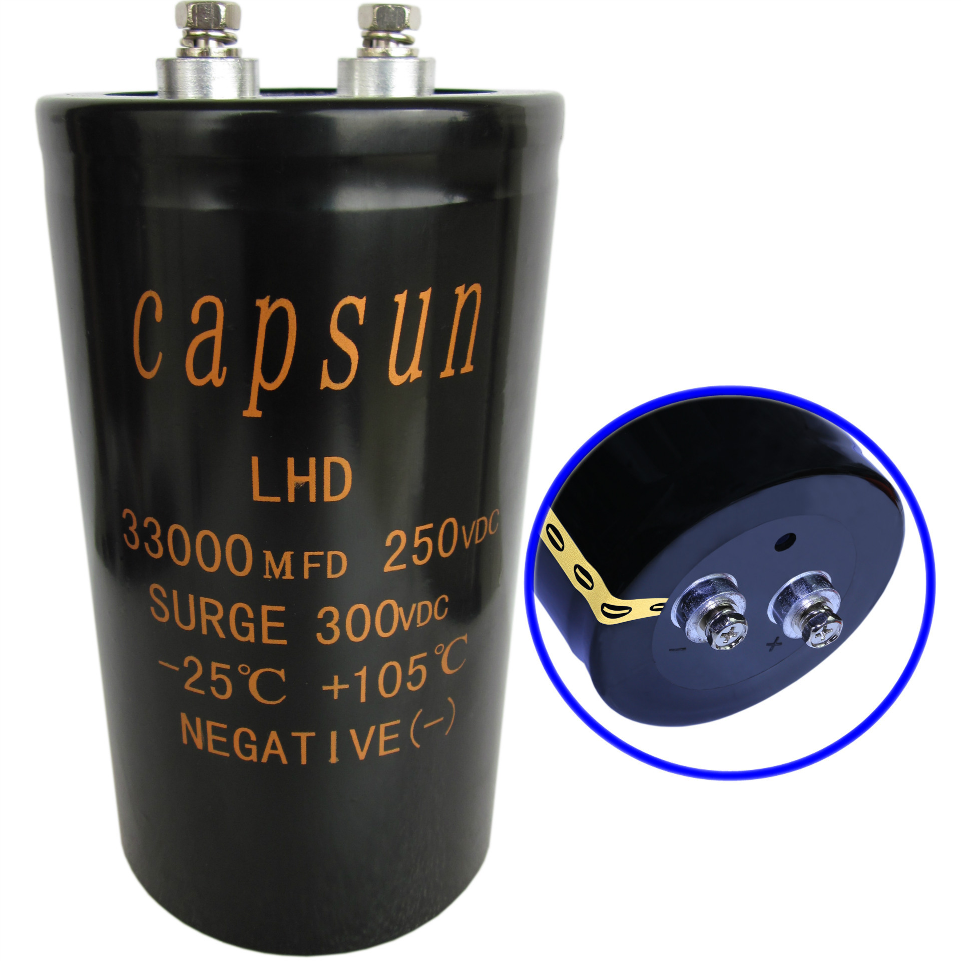 电解电容电解电容 27000UF250V电容器  异型螺栓焊机铝电解电容器