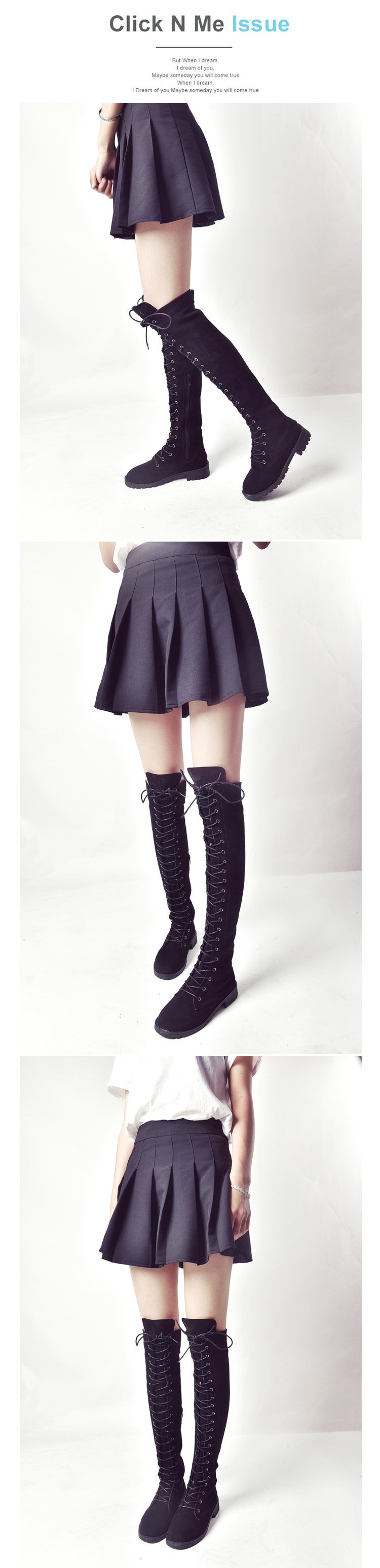 Bottes femme en PU artificiel - Ref 3355518 Image 18