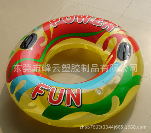 Inflatable swimming ring PVC