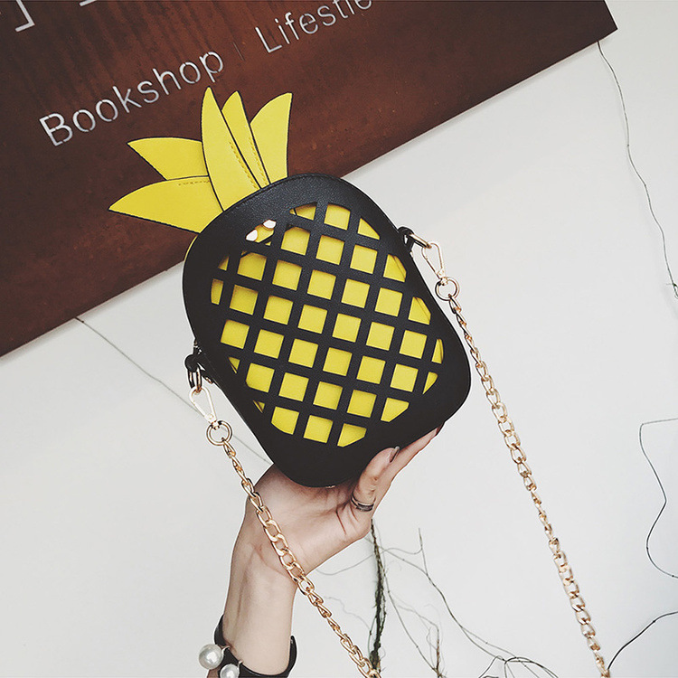 女生时尚包包女2017新款潮斜挎包韩版咖啡杯链条女包个性创意