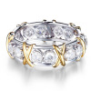 Accessory, jewelry, zirconium, fashionable ring with stone, Aliexpress, wish, European style, ebay