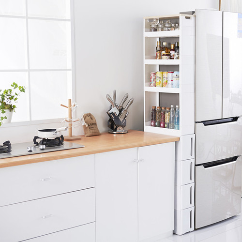 Factory wholesale drawer-style storage cabinet, gap combination storage cabinet, practical miscellaneous integrated storage cabinet