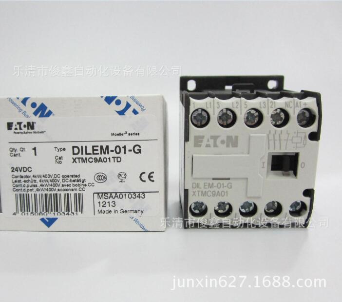 原装EATON伊顿直流接触器DILEM-01-G 24VDC