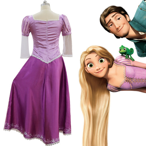 Mancyangfei Magic Hair Fantasy Long Hair Princess Cosplay Costume Halloween Princess Dress Wholesale