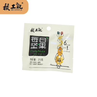 核工记每日坚果oem混合果仁25g一包试吃装单包起批/可贴牌代加工