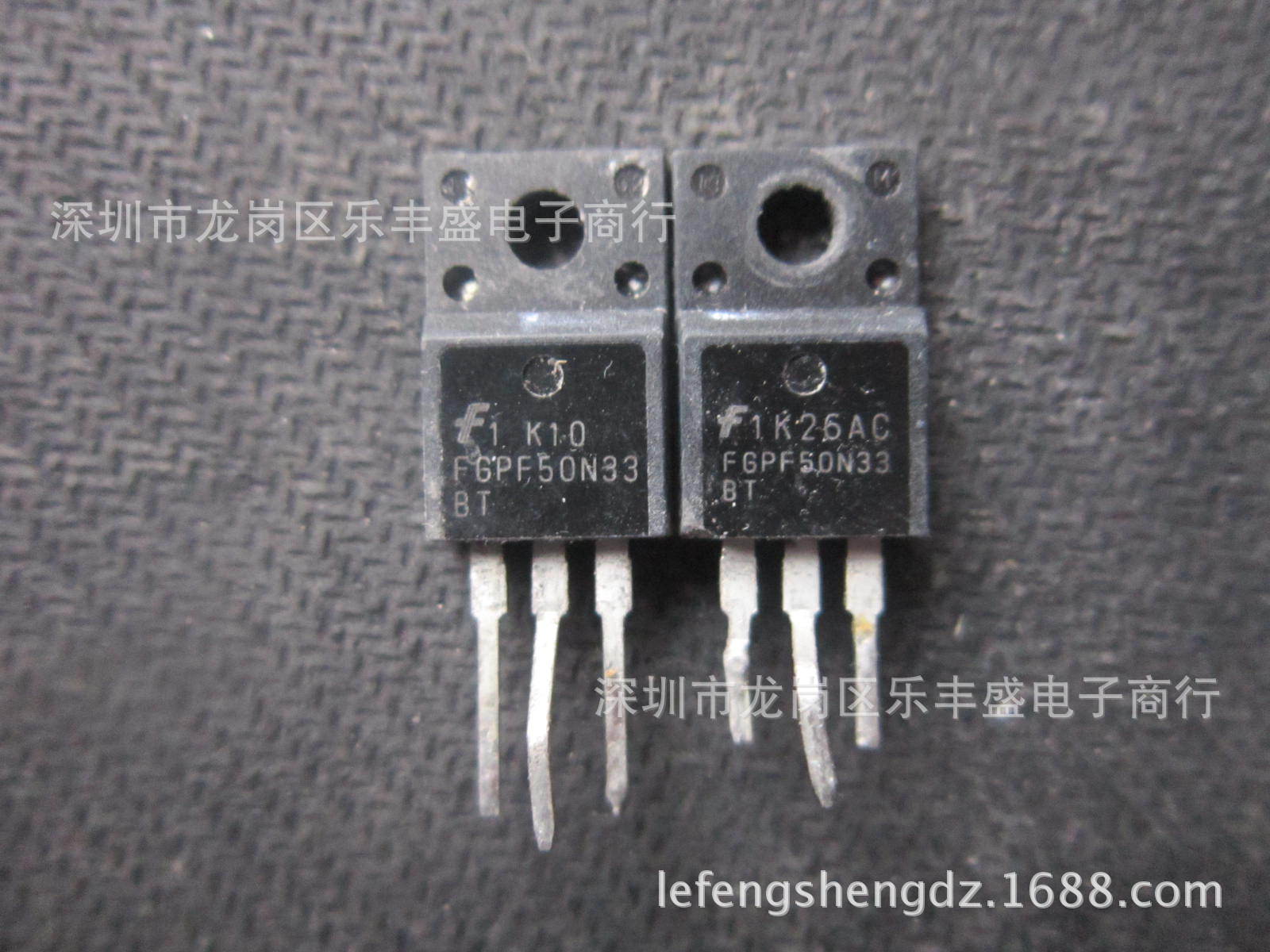 FGPF50N33BT 拆机 TO-220F IGBT 50A 330V