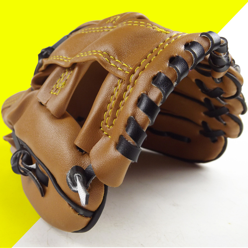 棒球手套投手成人捕手打棒球訓練青少年初學者練習比賽11.5英寸