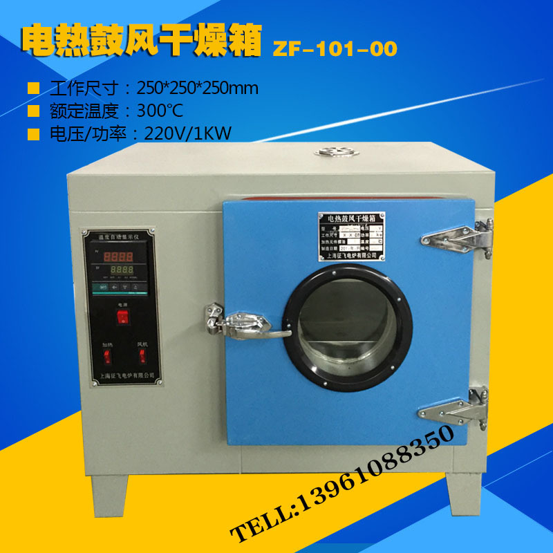 ZF -101-00电热恒温鼓风干燥箱/工业烘箱/高温烤箱烘干机/实验室