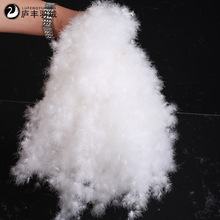 庐丰羽绒 免费拿样 水洗鸭绒全吊吊绒 无异味吊度高 吊绒清货直供