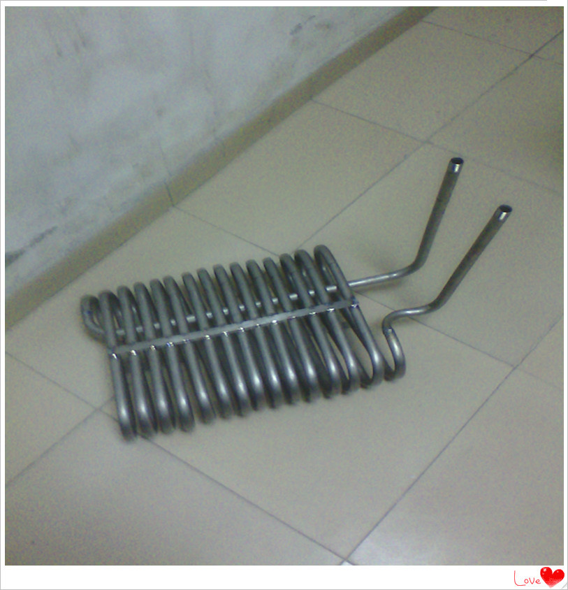 广州优质纯钛盘管厂家量大从优钛管换热器生产各种钛冷却管报价